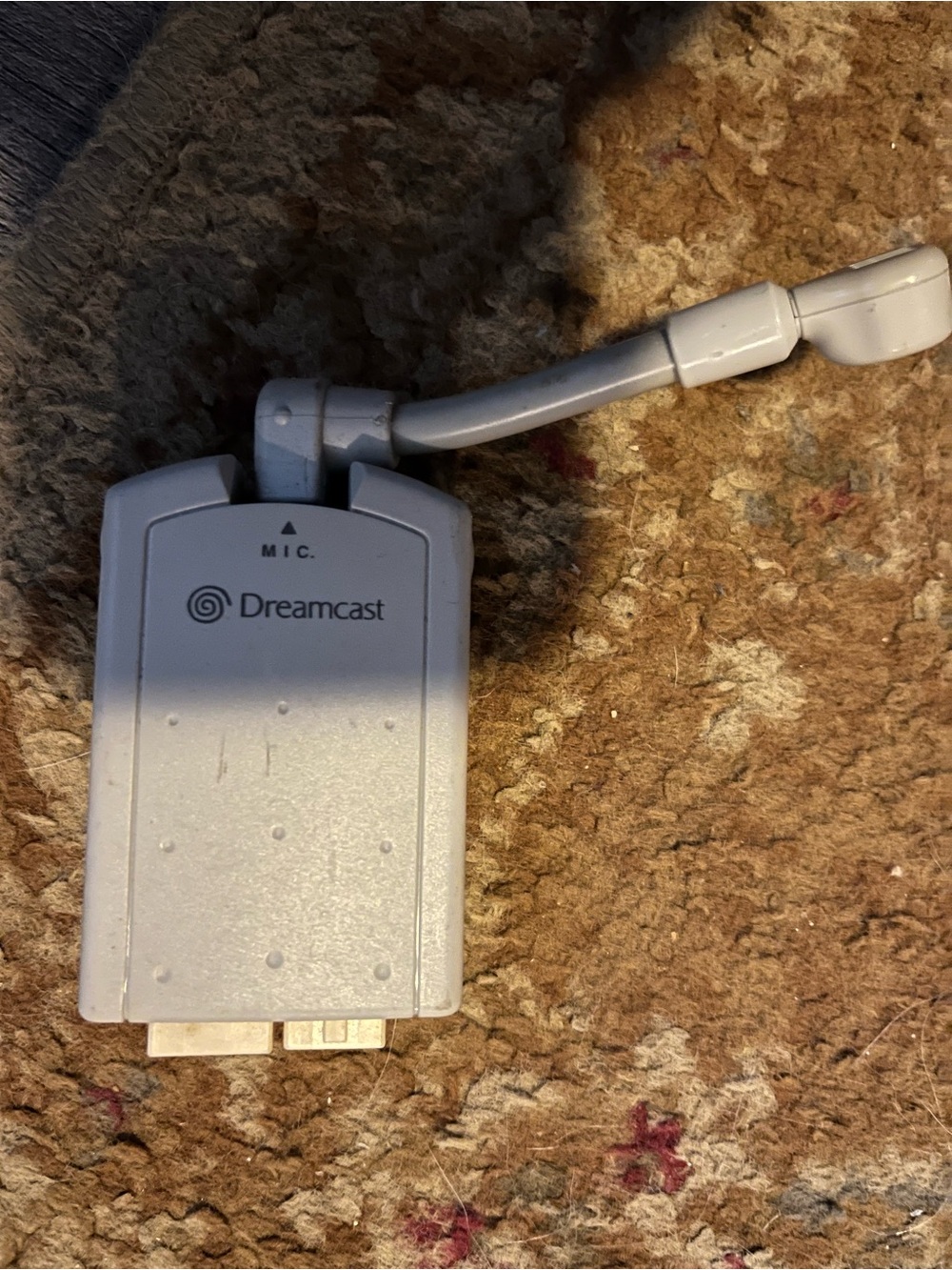 Official Sega Dreamcast Microphone / Mic Accessory (Model HKT-7200) Tested